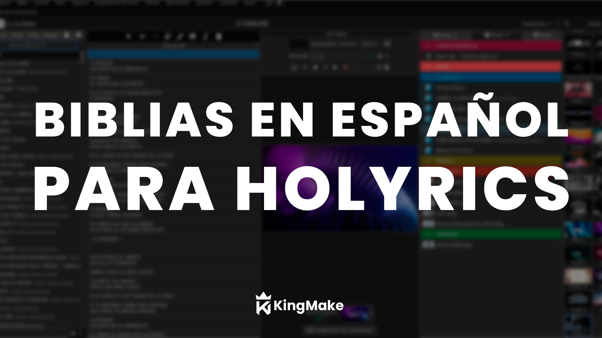 Biblias en Español Holyrics